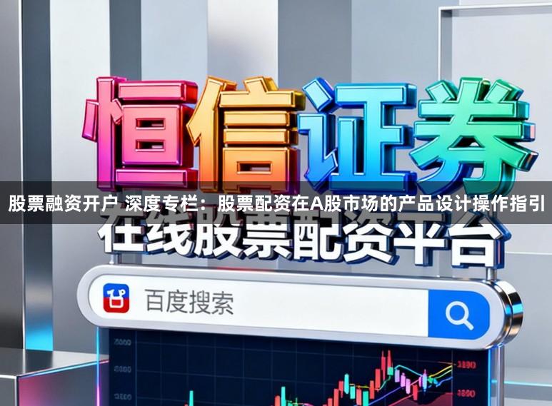 股票融资开户 深度专栏：股票配资在A股市场的产品设计操作指引